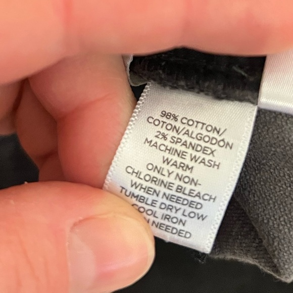 2/$30 Loft - Dark Gray Curvy Skinny Mid Rise Corduroy Pants - Picture 11 of 11